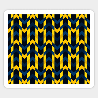 Vibrant Chevron Pattern Sticker